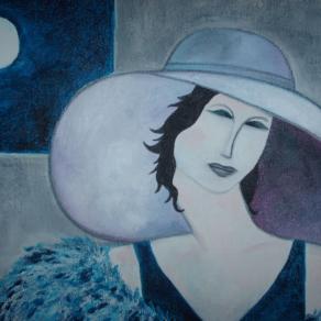 madame luna con cappello