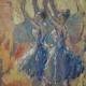 ballerinas inspiration by Degas