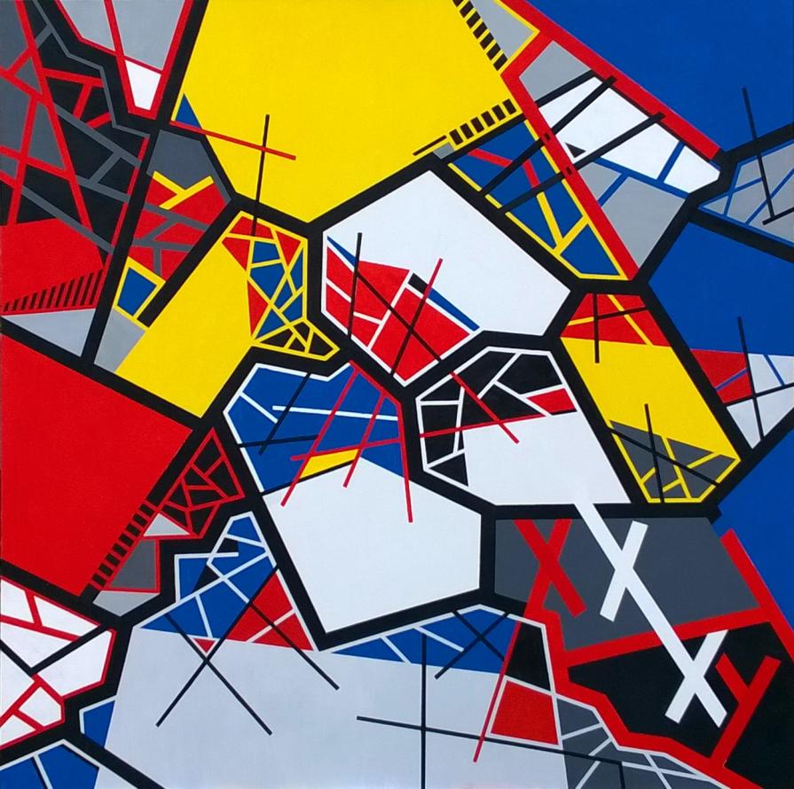 Rimodulazione griglia Mondrian