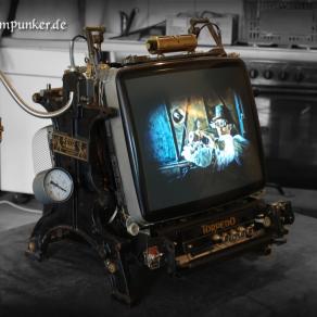 Steampunk PC Monitor