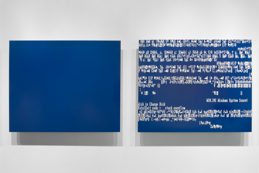 'Gobbledygook - B & Fugue State' Diptych