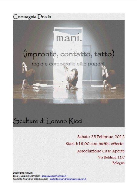 Performance di Danza (Ass.DNA) & Sculture di Loreno Ricci