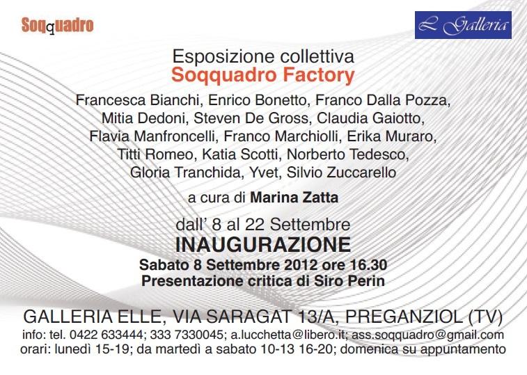 Esposizione collettiva Soqquadro Factory