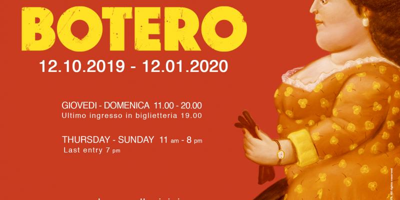 Mostra di Fernando Botero organizzata da Palazzo Pallavicini a cura di Francesca Bogliolo