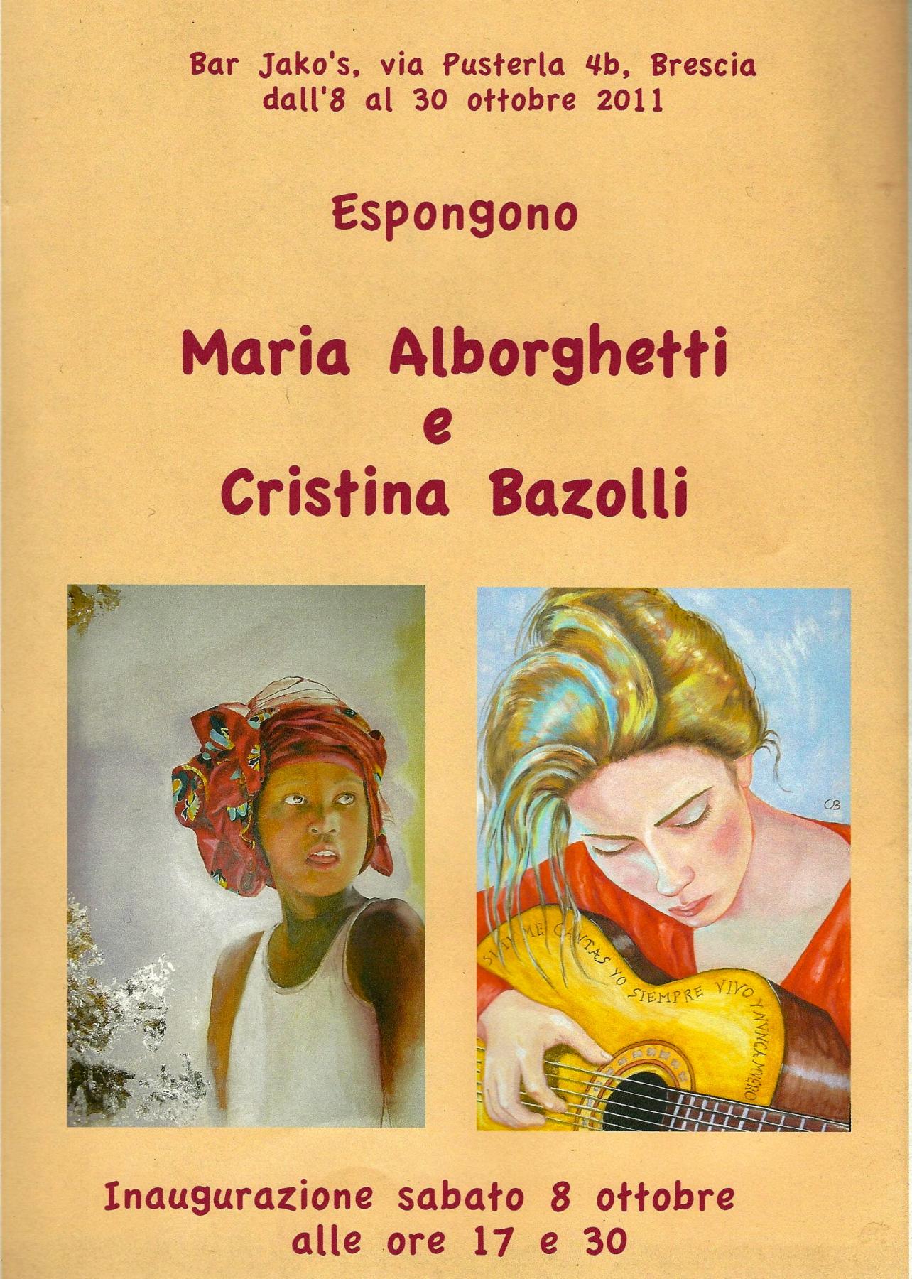 Mostra di pittura di Maria Alborghetti e Cristina Bazolli