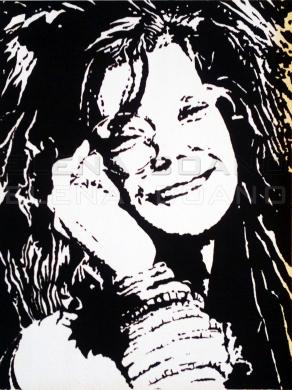 Luci e ombre sul muro_Janis Joplin