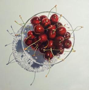 Cherries in a bowl