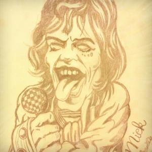 Mick Jagger - Ritratto 