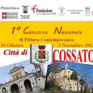 Cossato Arte 1° Concorso Nazionale di Pittura Città di Cossato