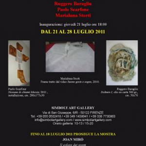  “LENTO PROCESSO E MATERIA” – Galleria “Simboli Art Gallery”, Firenze