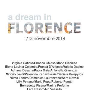 "A Dream in Florence" - Mostra collettiva