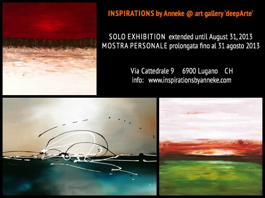 INSPIRATIONS by Anneke @ art gallery DEEPARTE