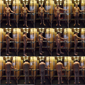 The Nude Taking the Lift