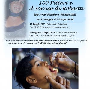 Il sorriso di Roberta per l’UNICEF - progetto “100% vacciniamoli tutti