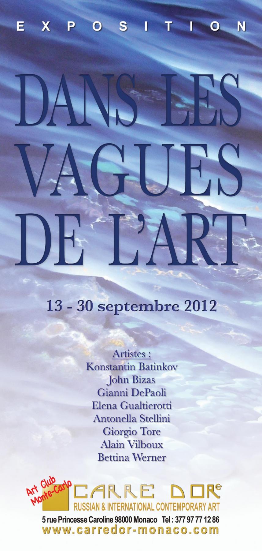 Dans le vagues de l' Art