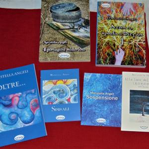 Maristella Angeli and her published books.