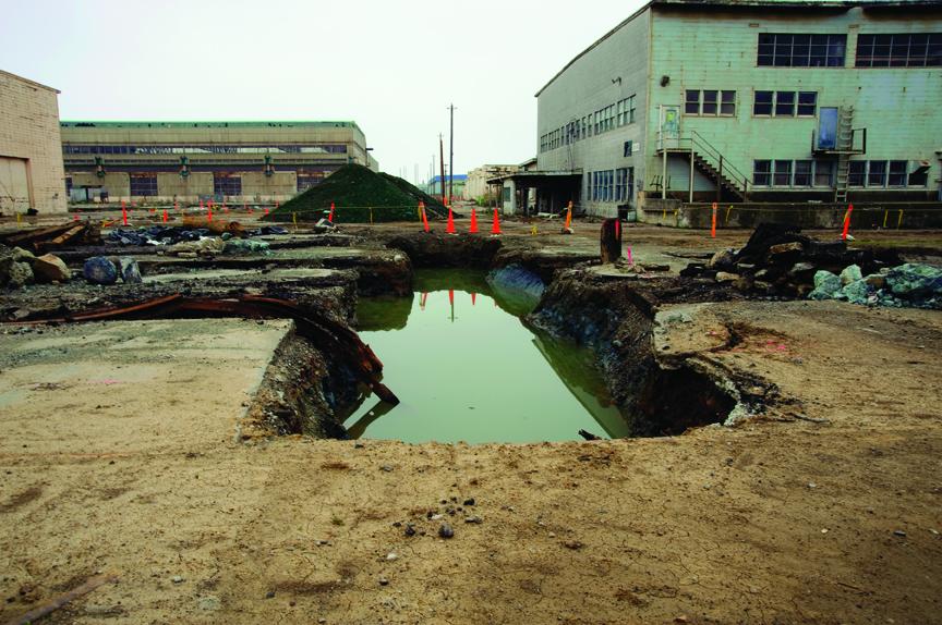 Trenches, Hussey Street, Parcel D