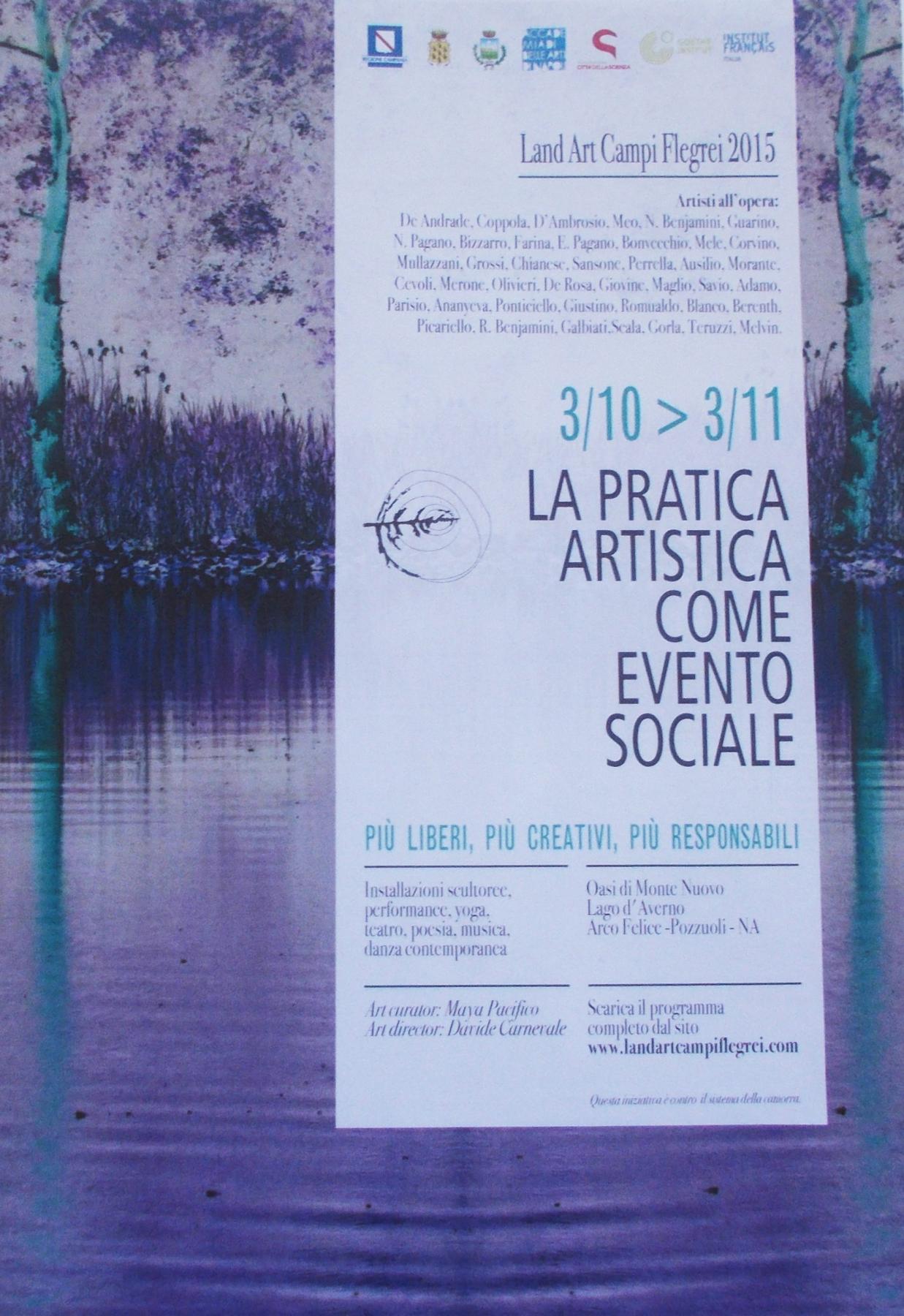 Land Art Campi Flegrei 2015 - La Pratica Artistica come Evento Sociale