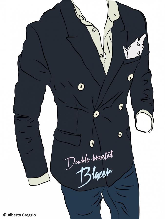 Clothing - Computer drawning, Blazer