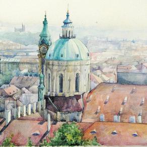 Prague cityscape