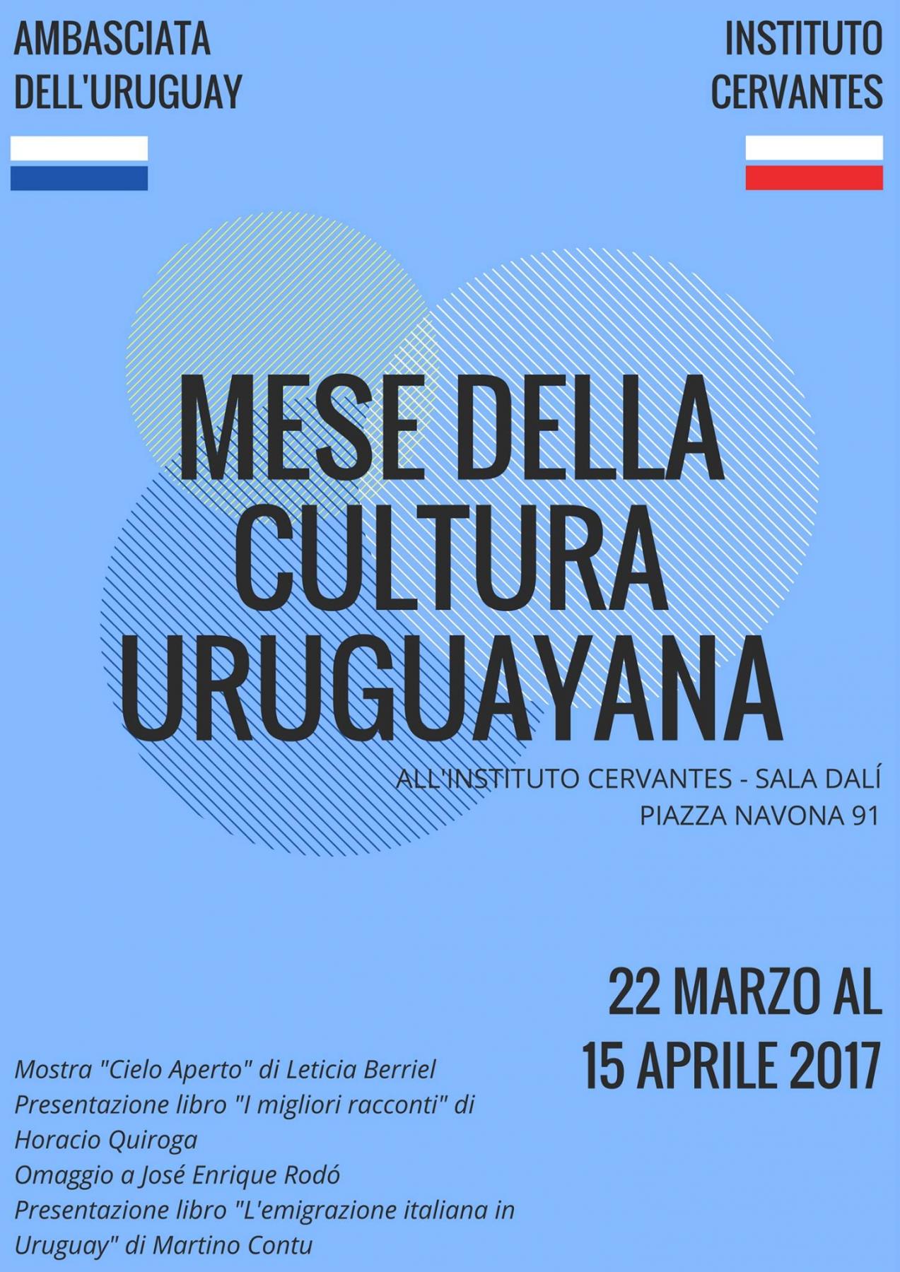 Mese della Cultura Uruguayana 2017