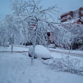 A winter day in Shkoder,Albania