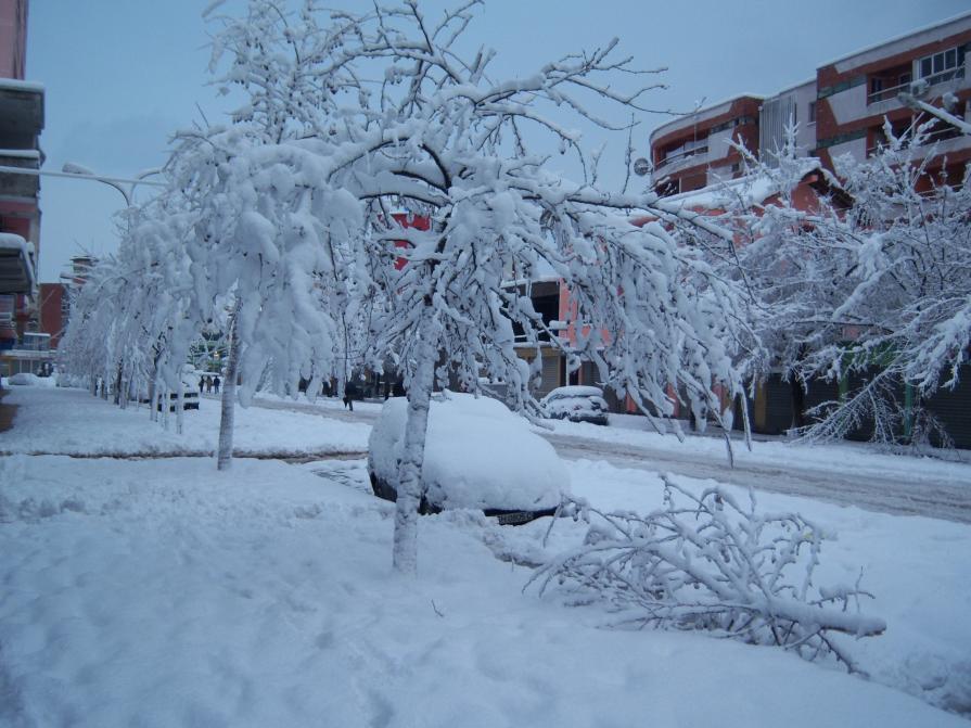 A winter day in Shkoder,Albania