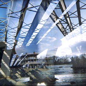 Sauk Rapids Bridge from Below (detail)