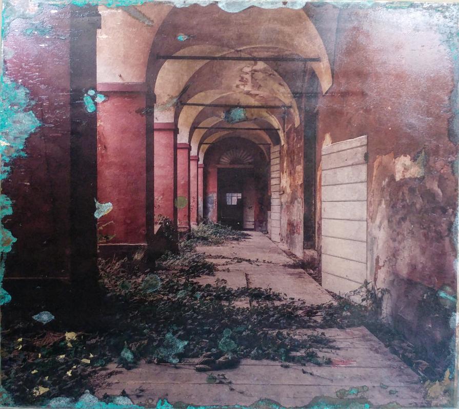 Red Asylum Corridor on Copper