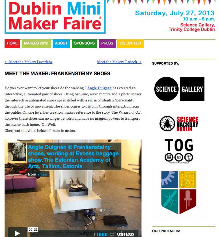 Dublin Mini Maker Faire