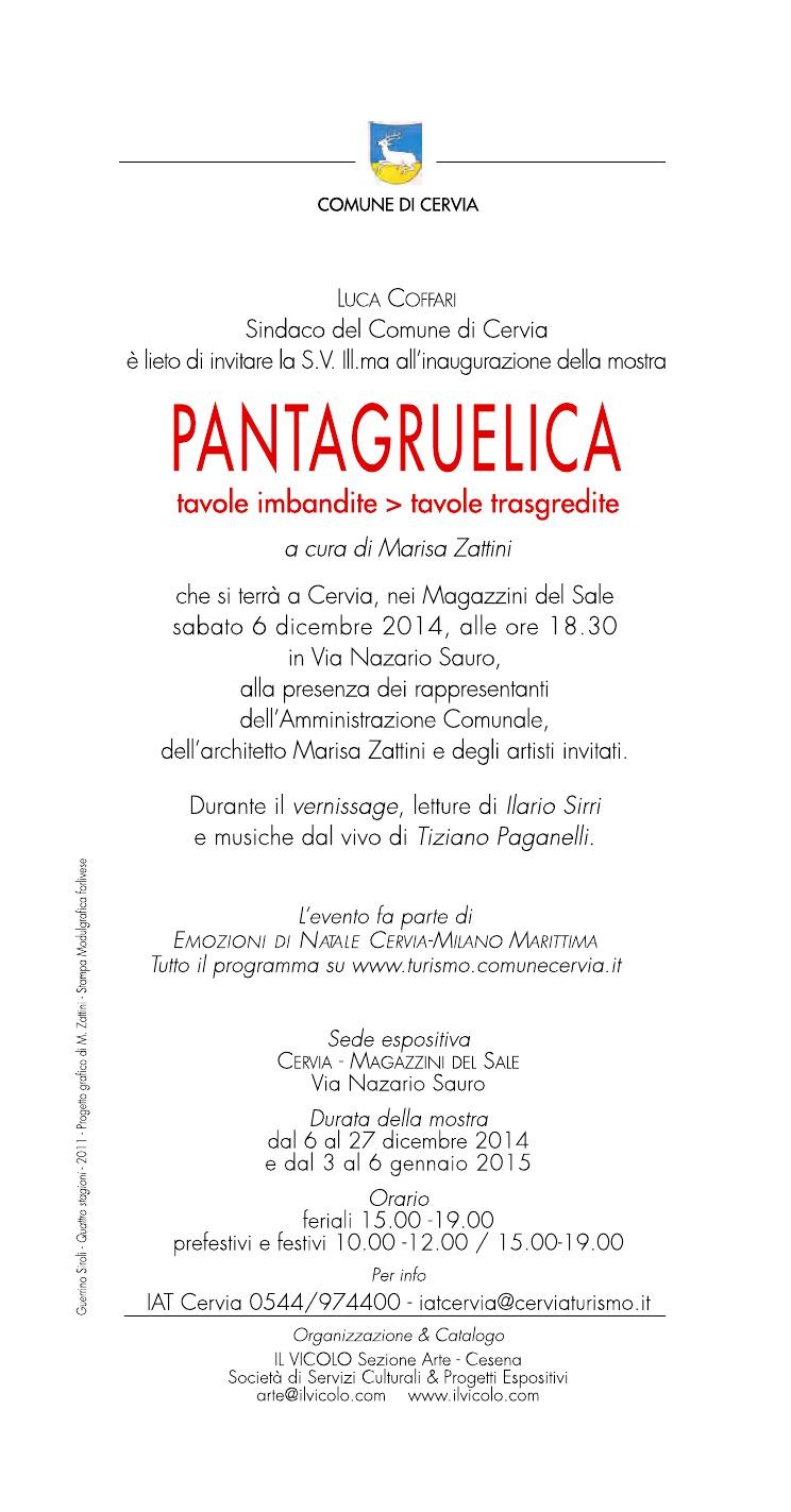 PANTAGRUELICA  -  tavole imbandite/tavole trasgredite