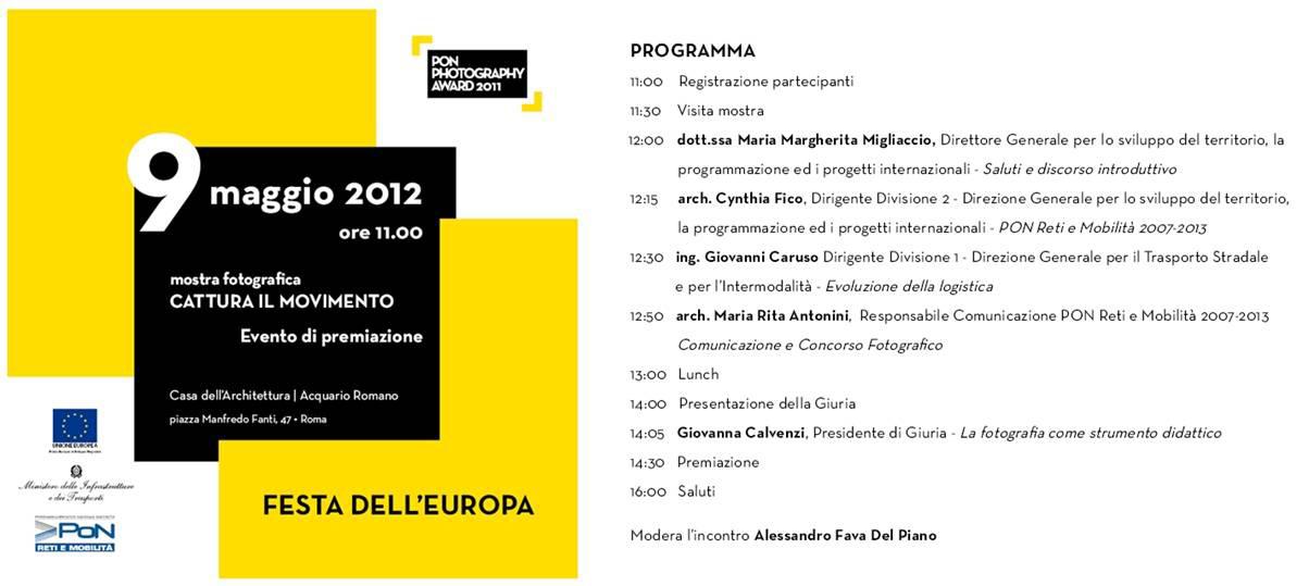 I^ edizione PON PHOTOGRAPHY AWARD 2011 - CATTURA IL MOVIMENTO