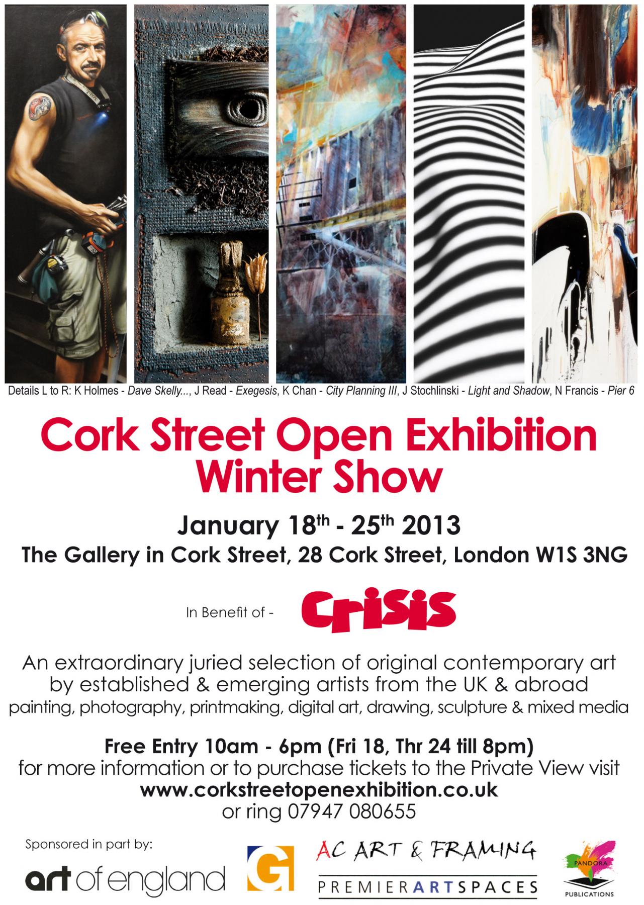 Cork Street open exhibition winter show