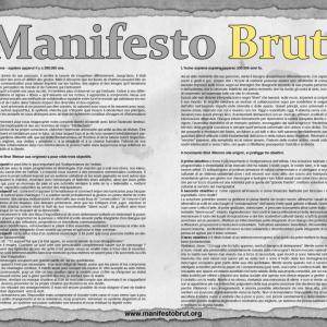 La Menzogna- Il Manifesto Brut al Magma