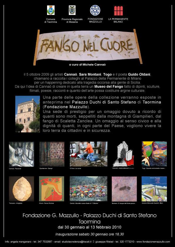 TAORMINA mostra FANGO NEL CUORE