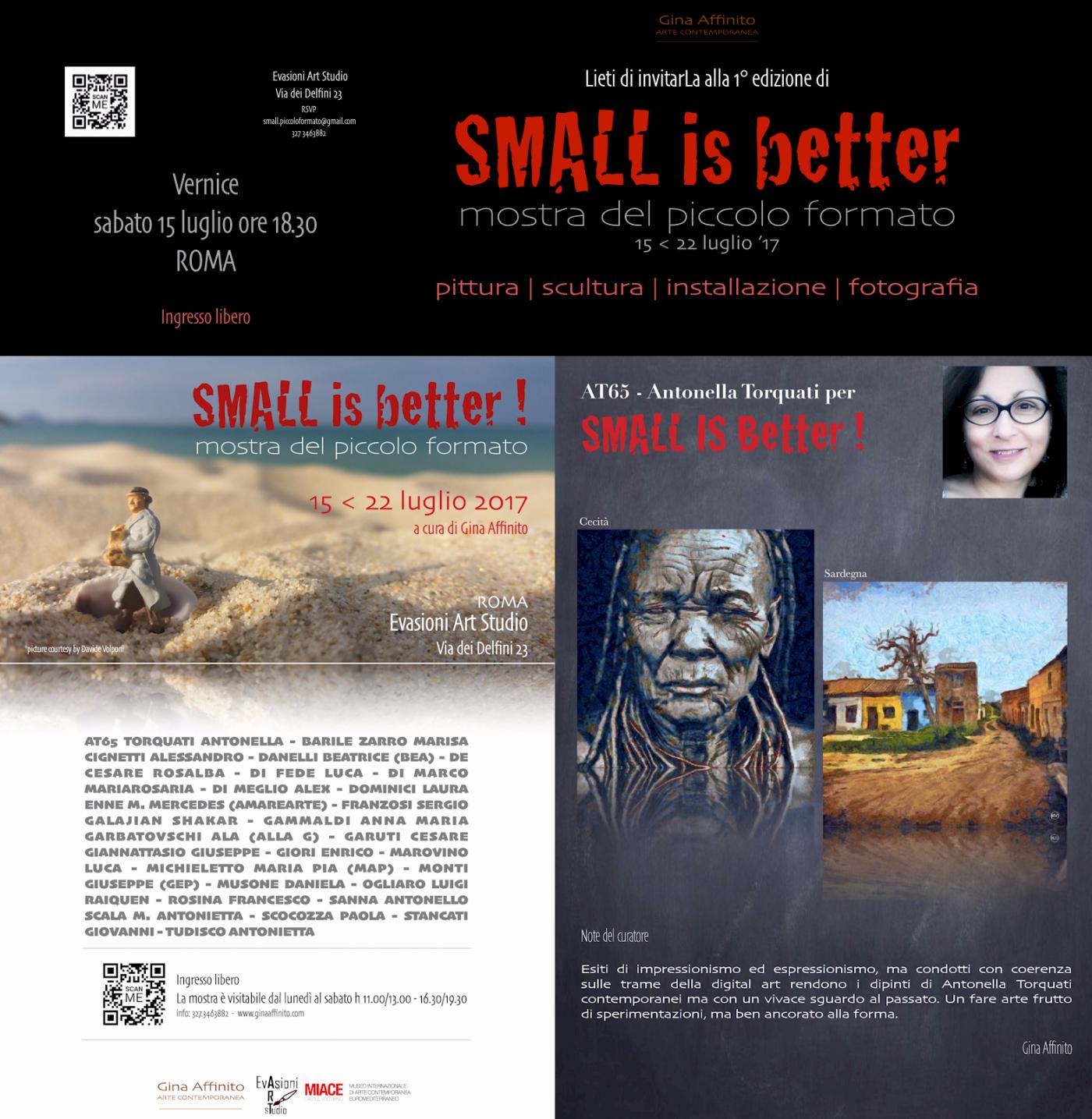 Small is better! Mostra del piccolo formato