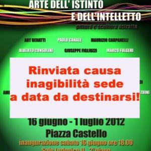 Abstracta - arte dell'istinto e dell'intelletto RINVIATA