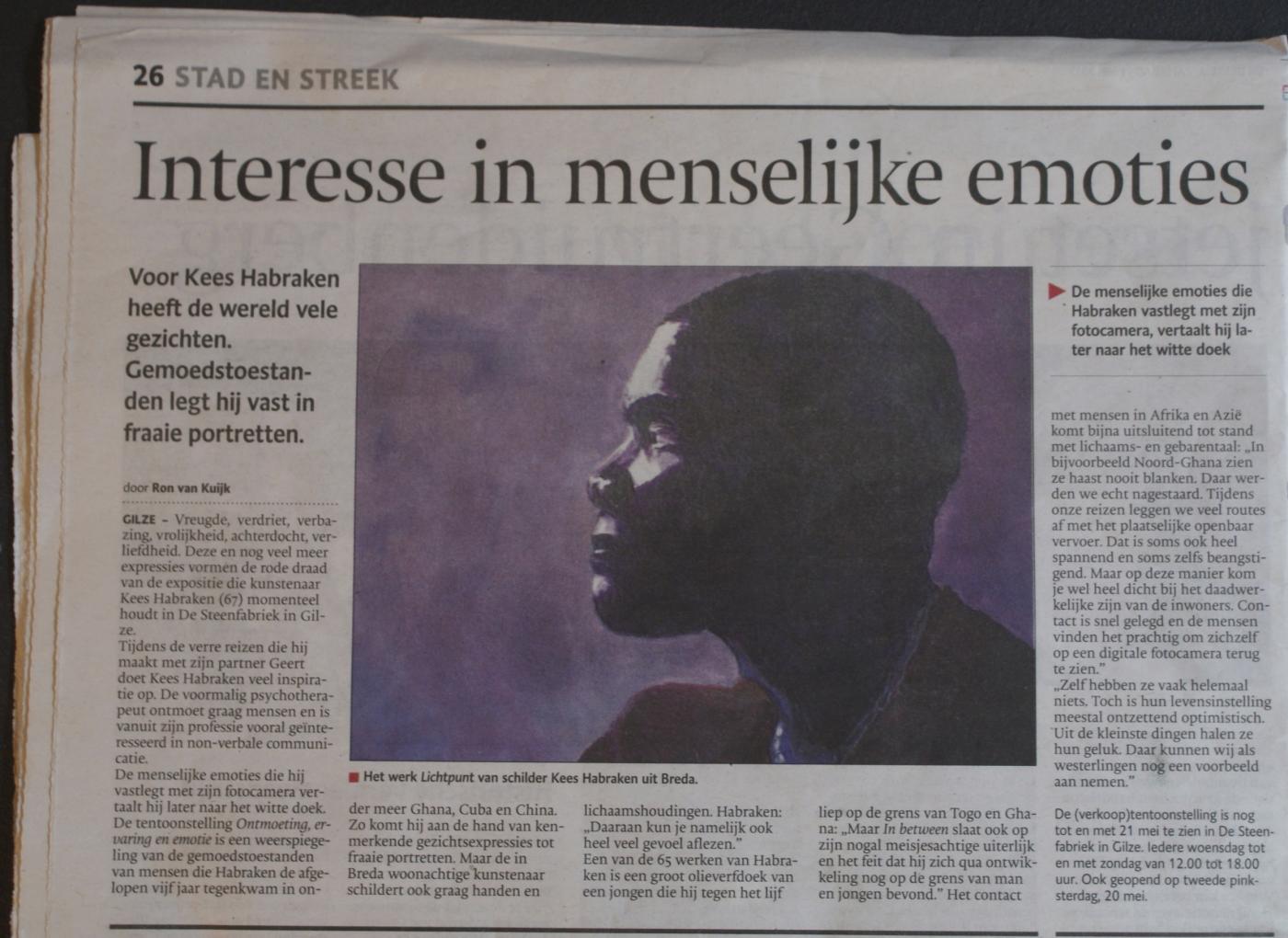 Interesse in menselijke emoties