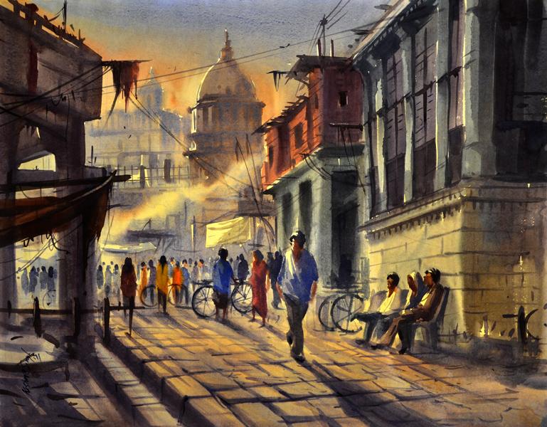 Varanasi street.