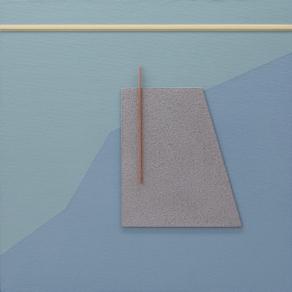 SOLACE - Modernist / Minimalist Painting - Collage / Construction