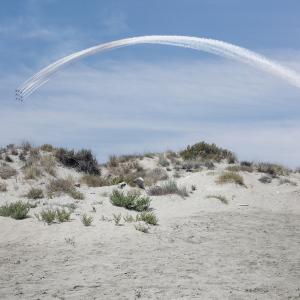 Red Arrows rainbow