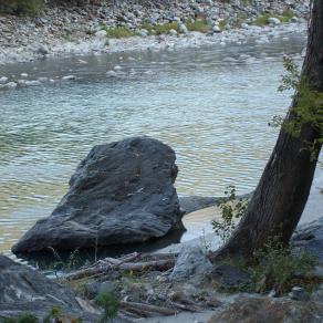 Magico fiume d'argento