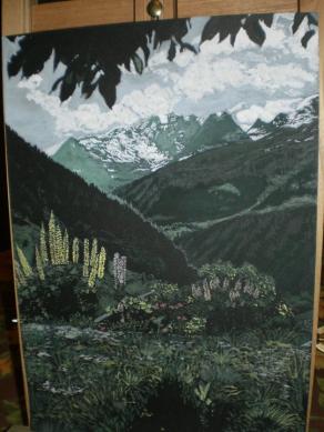 Paesaggio di montagna