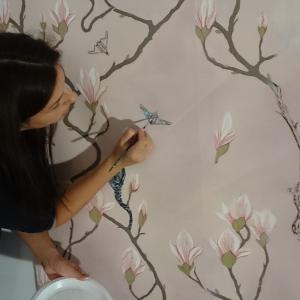 Painting and research of Secret Garden