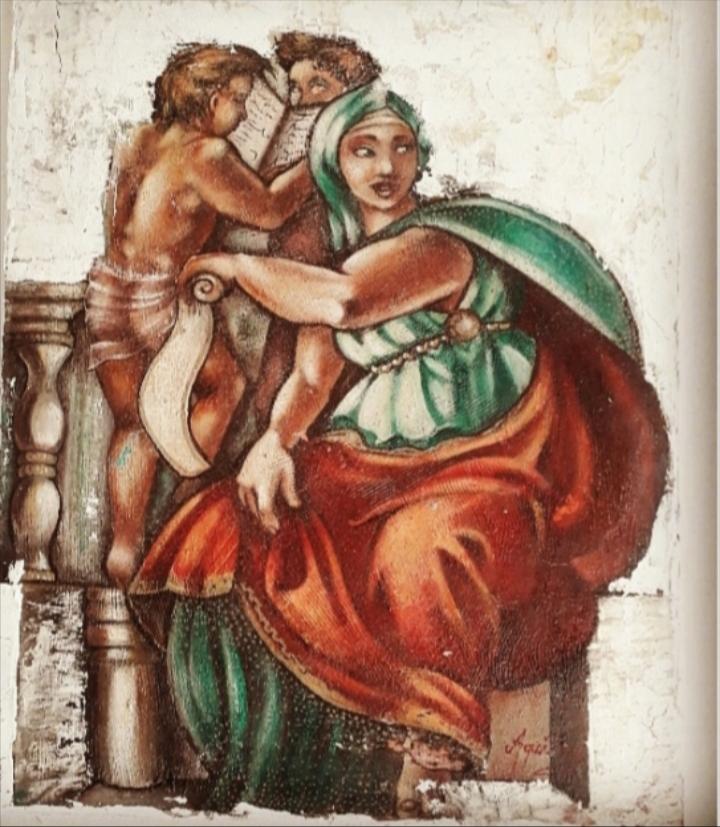 La sibilla (Omaggio a Michelangelo)