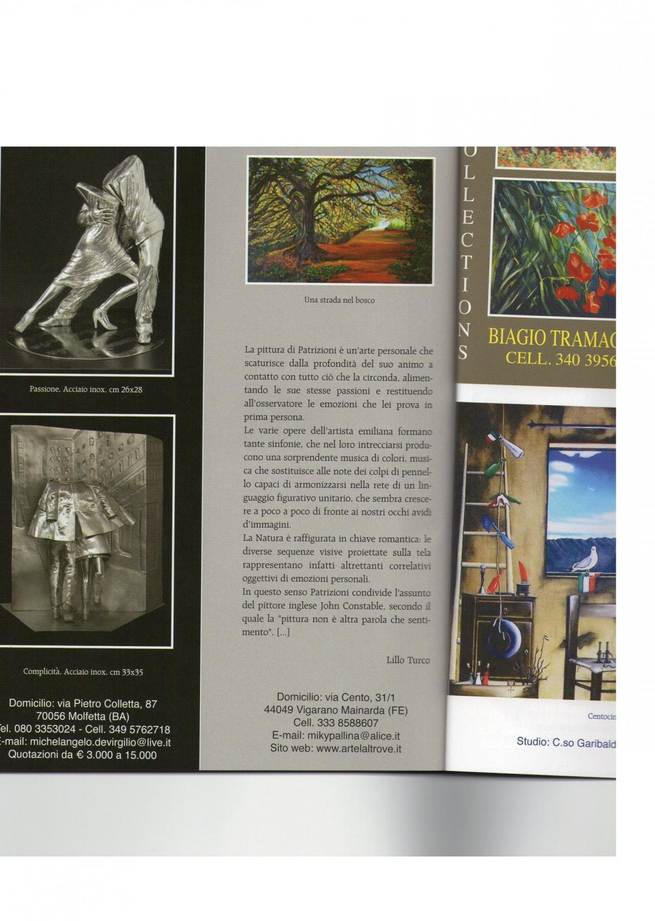 PUBLICATION ON ART GALLERY MAGAZINE DIRECT FROM CRITIC PAUL LEVI