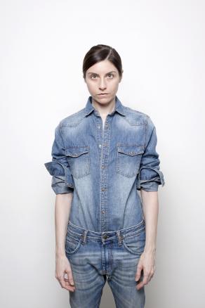 XS Distressed Denim Shirt, from the series The Shirt List