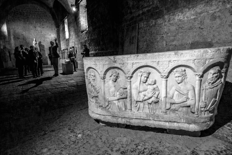 Napoli: Certosa di San Martino, sotterranei gotici