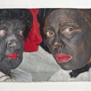 Zwarte Piet felt portraits //1