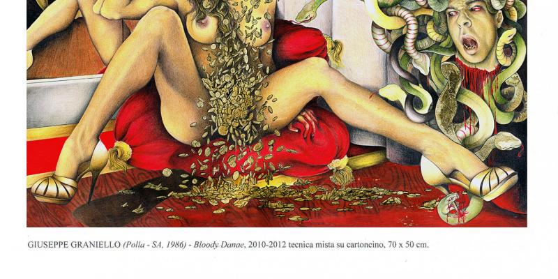 CRITICAL REVIEW: BLOODY DANAE by Gabriele ROMEO - Published on Catalog-Magazine EXPOART # 16 - February 2013 - For the Ist CHOREUTIC EXIBITION OF ART